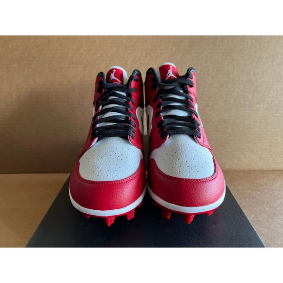 All Sizes - Air Jordan 1 Mid TD Chicago Lost & Found Football Cleats FJ6805-106 main image 6